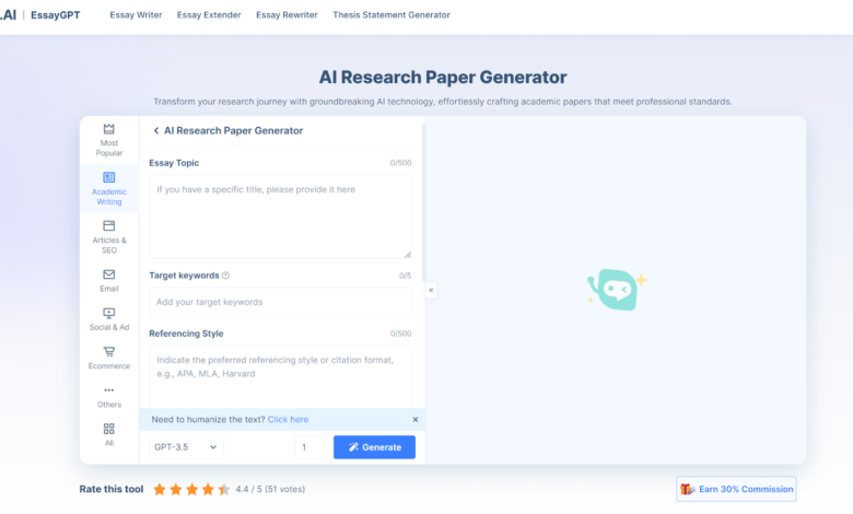 Free AI Paper Writer